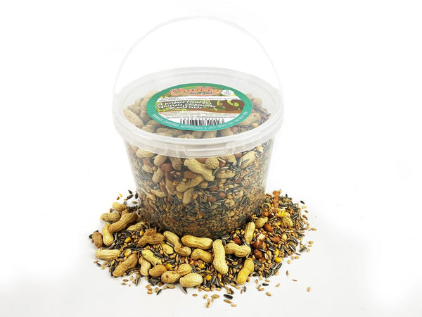 5L Chubby Forest Feast Squirrel Food - Seed & Nut Mix