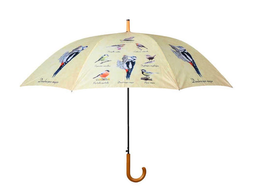 Fallen Fruits Large Bird Detail Umbrella