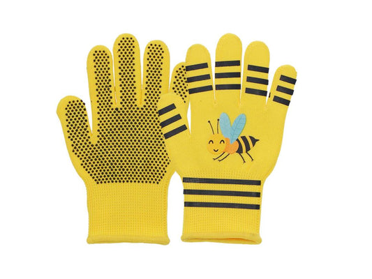 Fallen Fruits Childrens Gardening Gloves - Bee