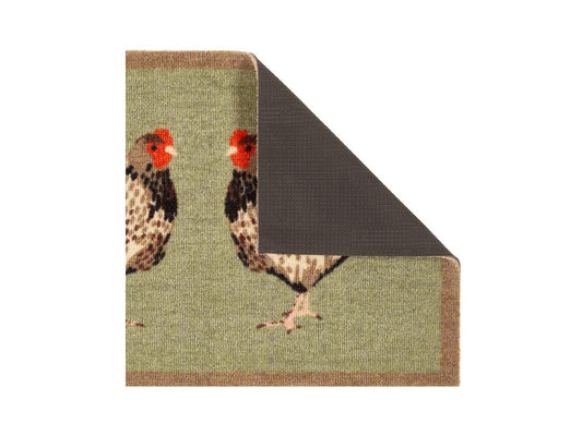 My Mat Non-Slip Indoor Mat - My Chickens W50 x L75cm