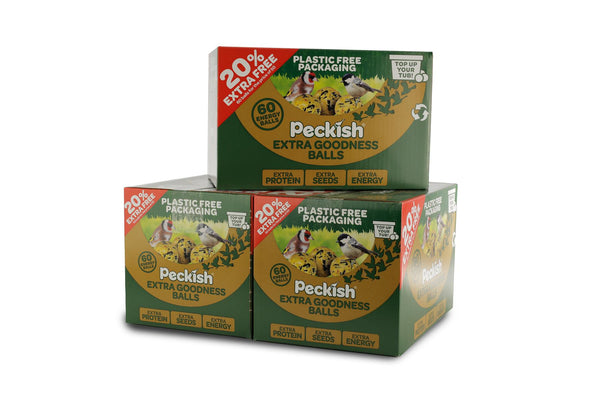 Peckish Extra Goodness Energy Balls 150 + 20% Extra Free