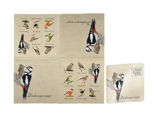 Fallen Fruits FSC Paper Napkins - Birds