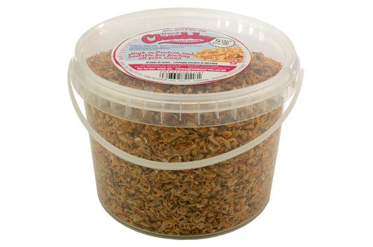 5 Litre Chubby Dried Shredded Bite Size Shrimp