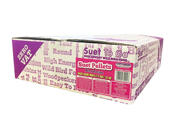 12.75Kg Suet To Go High-Energy Berry Suet Pellets