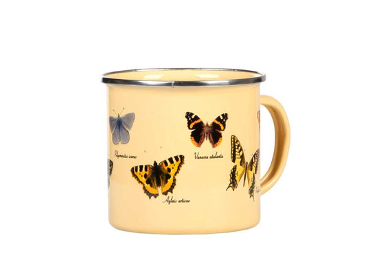 Fallen Fruits Butterfly Enamel Mug