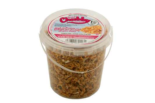 1 Litre Chubby Dried Shredded Bite Size Shrimp