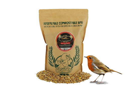 Chubby Robin & Songbird Wild Bird Seed Mix 2Kg