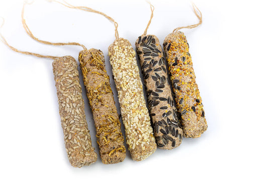 Chubby Medium Variety Pack of Suet Sticks - 5 Flavours