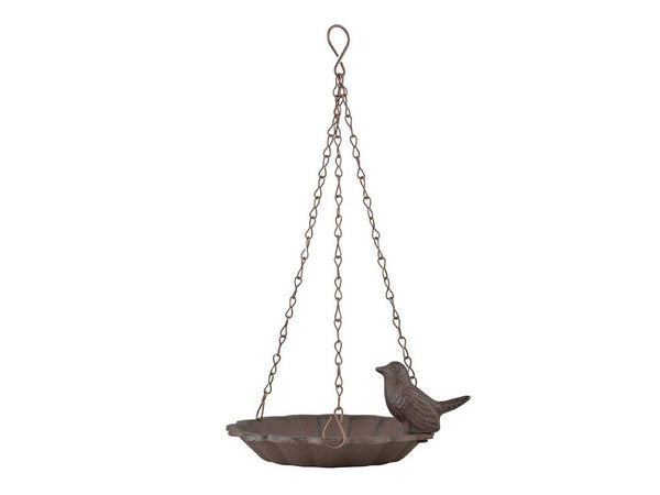 Fallen Fruits Cast Iron Hanging Bird Bath