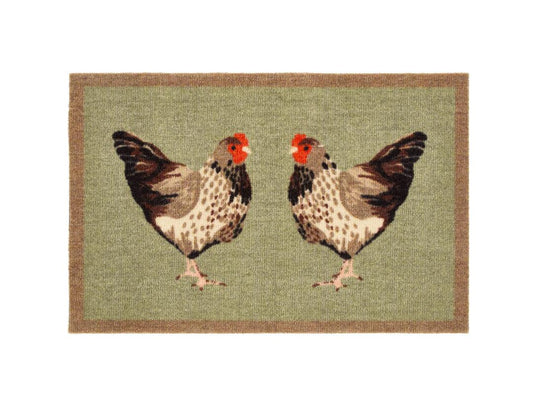 My Mat Non-Slip Indoor Mat - My Chickens W50 x L75cm