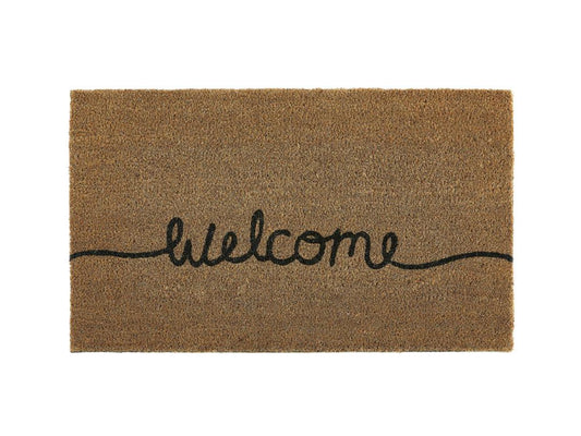 My Mat Coir Non-Slip Doormat - Welcome Coir 45 x 75cm